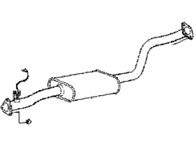 Hyundai 28650-27087 Center Exhaust Pipe