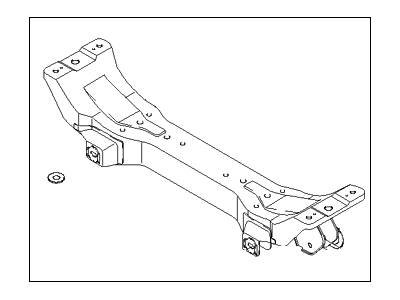 Hyundai 55405-39600 Crossmember-Rear