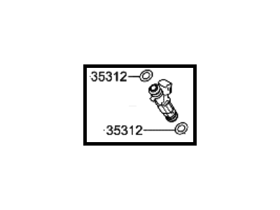 Hyundai 35310-2J000 Injector Assembly-Fuel