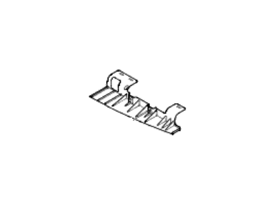 Hyundai 29136-4W300 Air Guard, Left