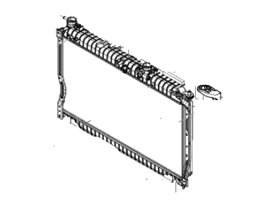 Hyundai 25310-4W000 Radiator Assembly