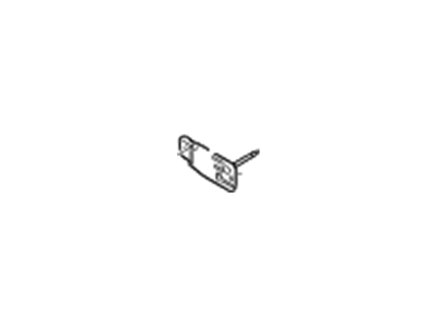 Hyundai 86641-B8100 Stay Assembly-Rear Bumper Side, LH