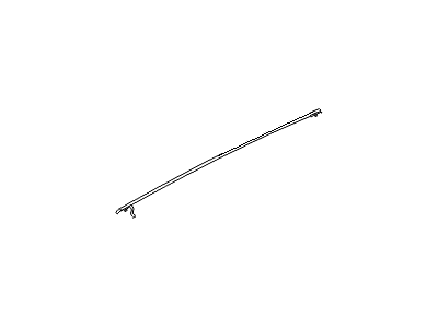 Hyundai 83860-3V010 Moulding Assembly-Rear Door Frame, RH