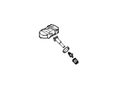 Hyundai 52933-B1100 Programmed Tire Pressure Sensor