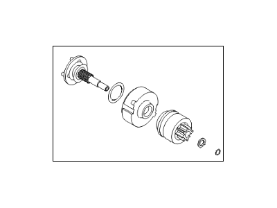 Kia 361402E120 Gear-Starter Reduction