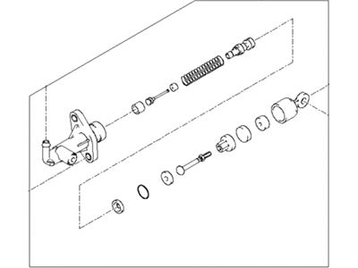 Hyundai 41610-2C100 Cylinder Assembly-Clutch Master