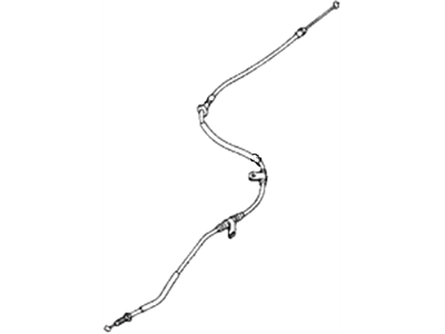 Hyundai 59770-34102 Cable Assembly-Parking Brake, RH
