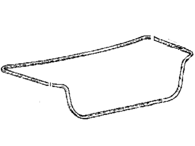 Hyundai 87321-24110 Weatherstrip-Trunk Lid Opening