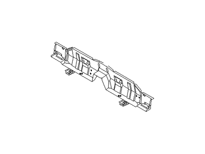 Hyundai 65610-38100 Member Assembly-Rear Floor Front Cross