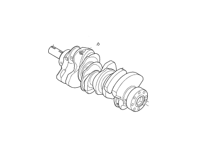 Hyundai 23110-3LTA0 Crankshaft Assembly