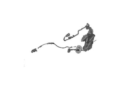 Hyundai 81320-KL100 LATCH ASSY-FRONT DOOR,RH