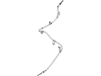 Hyundai 59760-B8000 Cable Assembly-Parking Brake, LH