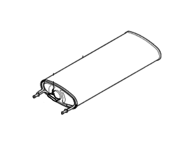 Hyundai 28650-4Z600 Center Muffler Assembly