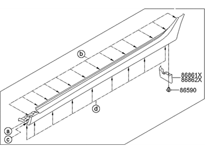Hyundai 87751-2S000 Moulding Assembly-Side Sill, LH