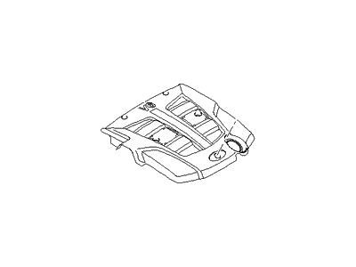 Hyundai 29240-37400 Engine Cover Assembly