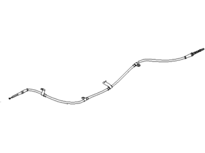 Hyundai 59760-2H300--DS Cable Assembly-Parking Brake, LH