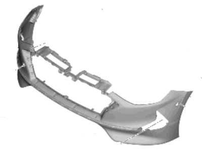 Hyundai 86598-L1000 Cover-FR Bumper, RH