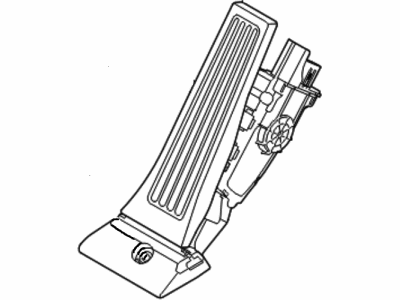 Hyundai 32700-C2300 Pedal Assembly-Accelerator