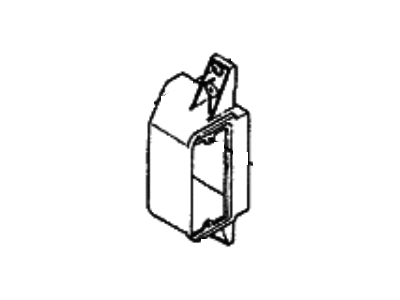 Hyundai 92550-21070 License Lamp Housing Assembly Left