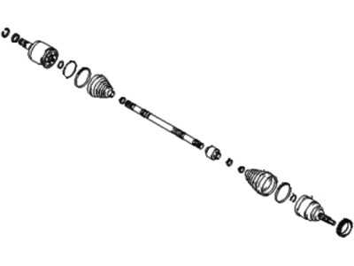 Hyundai 49509-3KA10 Boot Kit-Front Axle Wheel Side LH