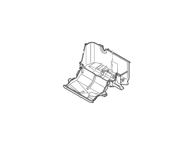 Hyundai 97136-D2000 Case-Heater & Evaporator, Lower