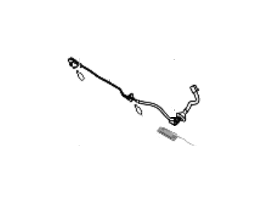 Hyundai 92550-J9100 License Lamp Holder & Wiring