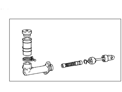 Hyundai 41610-24050 Cylinder Assembly-Clutch Master