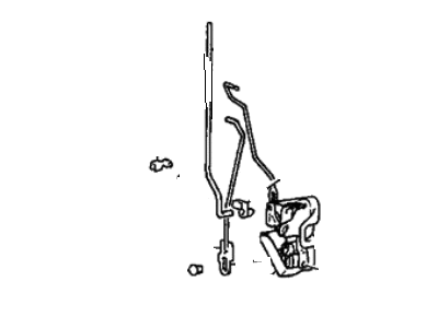 Hyundai 81320-22010 Latch Assembly-Front Door, RH