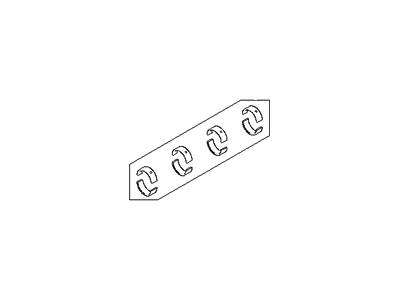 Kia 2102023140 Bearing Set-Crankshaft