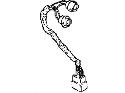 Hyundai 92495-33000 Rear Combination Inside Bulb Holder