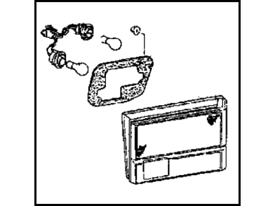Hyundai 92406-33050 Lamp Assembly-Rear Combination Inside, RH