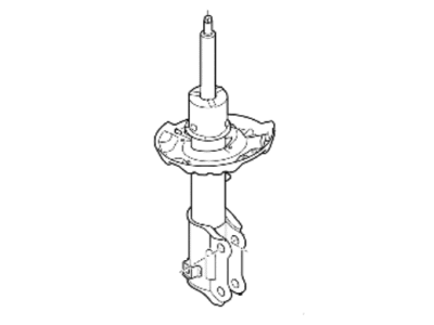 Hyundai 54661-G7000 Strut Assembly, Front, Right