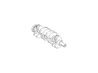 Hyundai 23111-25200 Crankshaft