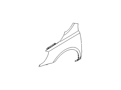 Hyundai 66311-4J010 Panel-Fender, LH