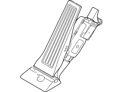 Kia 32700C5130 Pedal Assembly-Accelerator