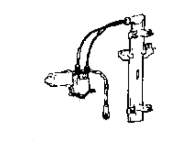 Hyundai 83402-34030 Rear Right Power Window Regulator Assembly