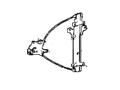 Hyundai 83403-34010 Rear Left Power Window Regulator Assembly