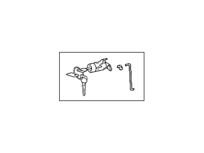 Hyundai 81907-24A10 Door Lock Assembly, Left