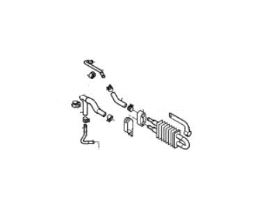Hyundai 57550-3J000 Tube Assembly-Oil Cooler