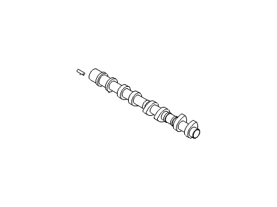 Hyundai 24200-3CBE1 Camshaft Assembly-Exhaust, LH