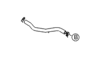 Hyundai 97312-2E000 Hose-Heater Coolant Outlet