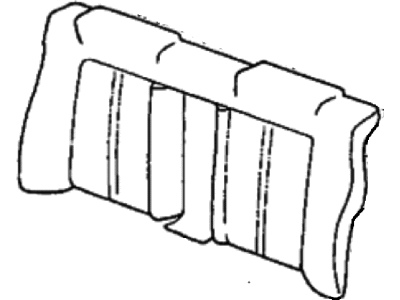 Hyundai 89295-33000-EAP Rear Seat Back Cover
