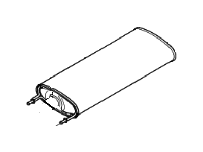 Hyundai 28650-4Z500 Center Exhaust Pipe