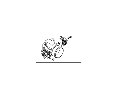 Hyundai 35100-26860 Body Assembly-Throttle