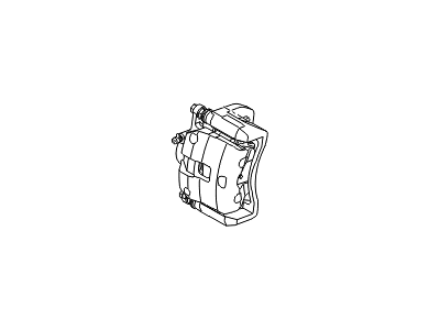 Hyundai 58110-D3100 Brake Assembly-Front, LH