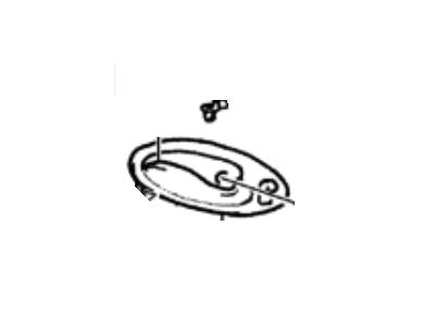 Hyundai 82620-27001-KW Interior Door Handle Assembly, Right
