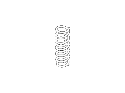 Kia 553504R010 Rear Suspension-Coil Spring