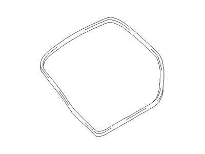Hyundai 87321-25200 Weatherstrip-Tail Gate Opening