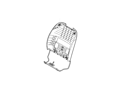 Hyundai 88380-D2500-NNI Map Board Assembly-Front Seat Back, L