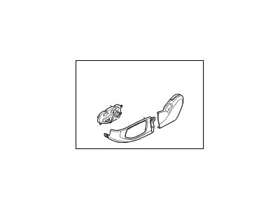 Hyundai 88170-D2020-NNB Shield Cover-Front Seat Outer, LH